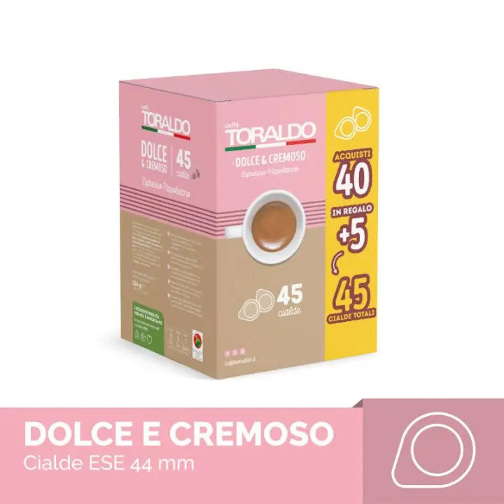 Toraldo Cialde Dolce e Cremoso ESE Pads