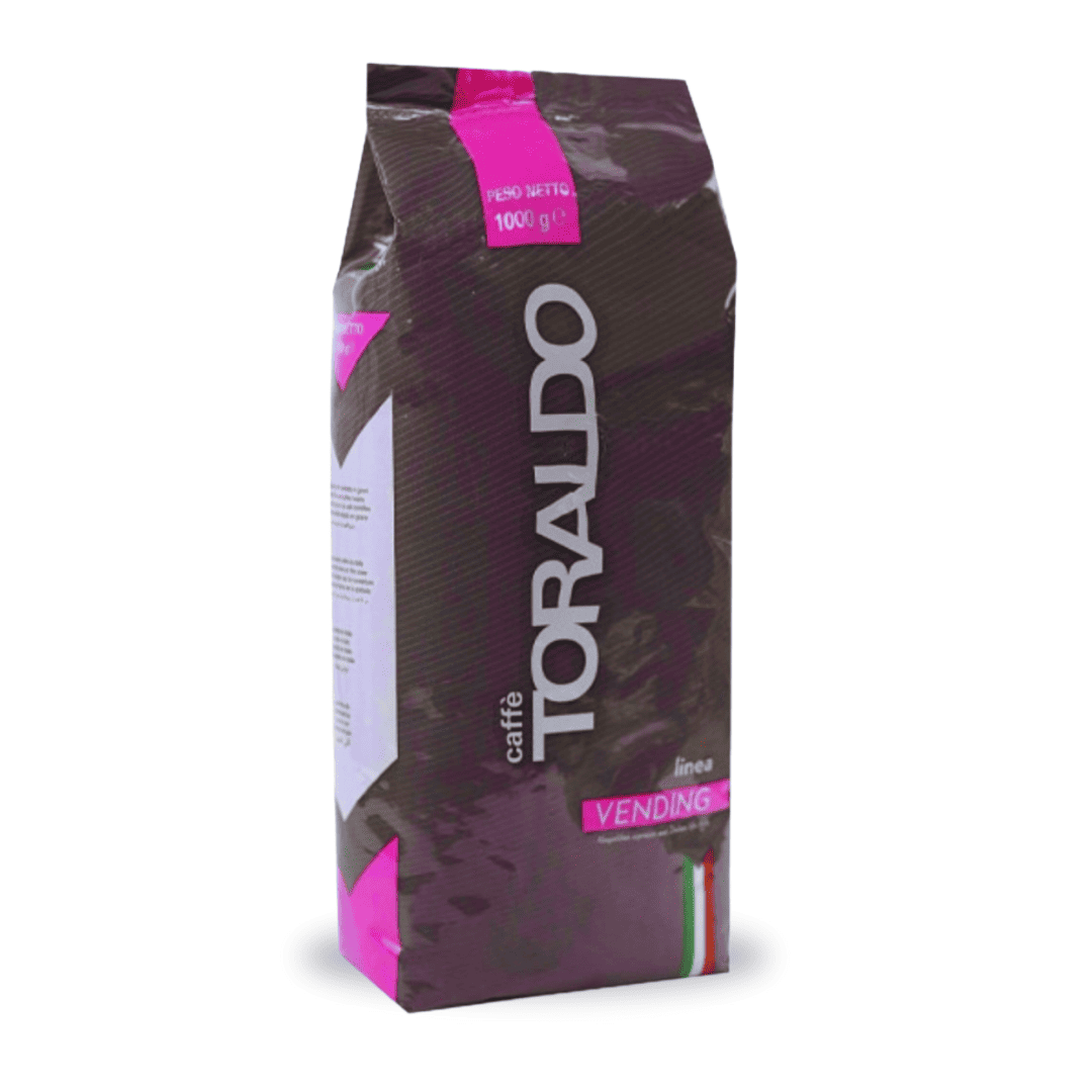 Toraldo Linea Rossa – 1kg ganze Kaffeebohnen aus Süditalien, kräftiger Espresso mit intensiver Crema