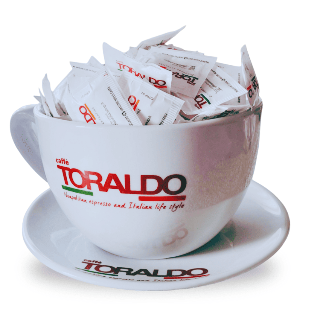 Toraldo Zuckerbehälter aus Keramik – Mokka-Napoli