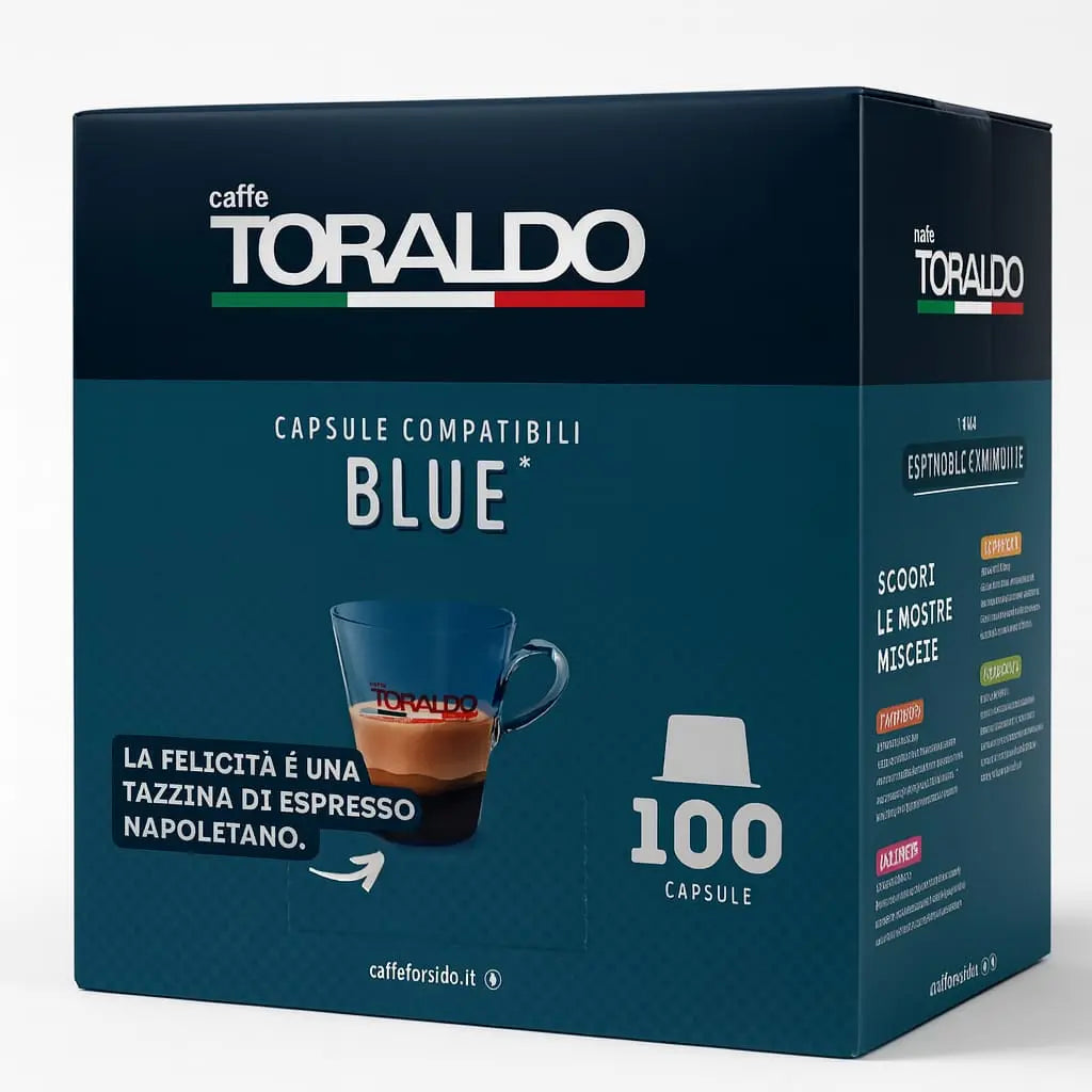 100 Toraldo Lavazza Blue kompatible Kapseln