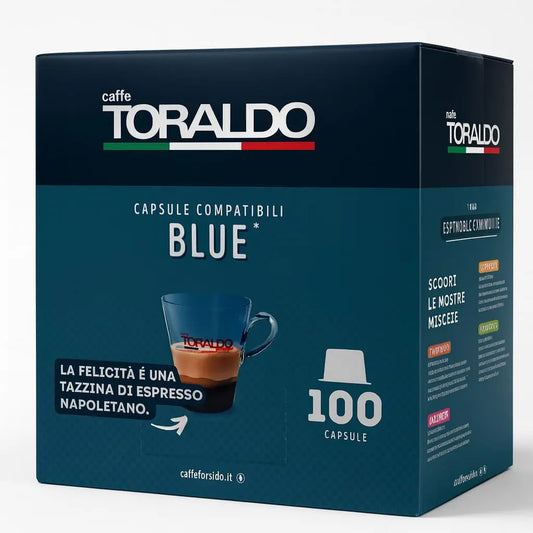 100 Toraldo Lavazza Blue kompatible Kapseln
