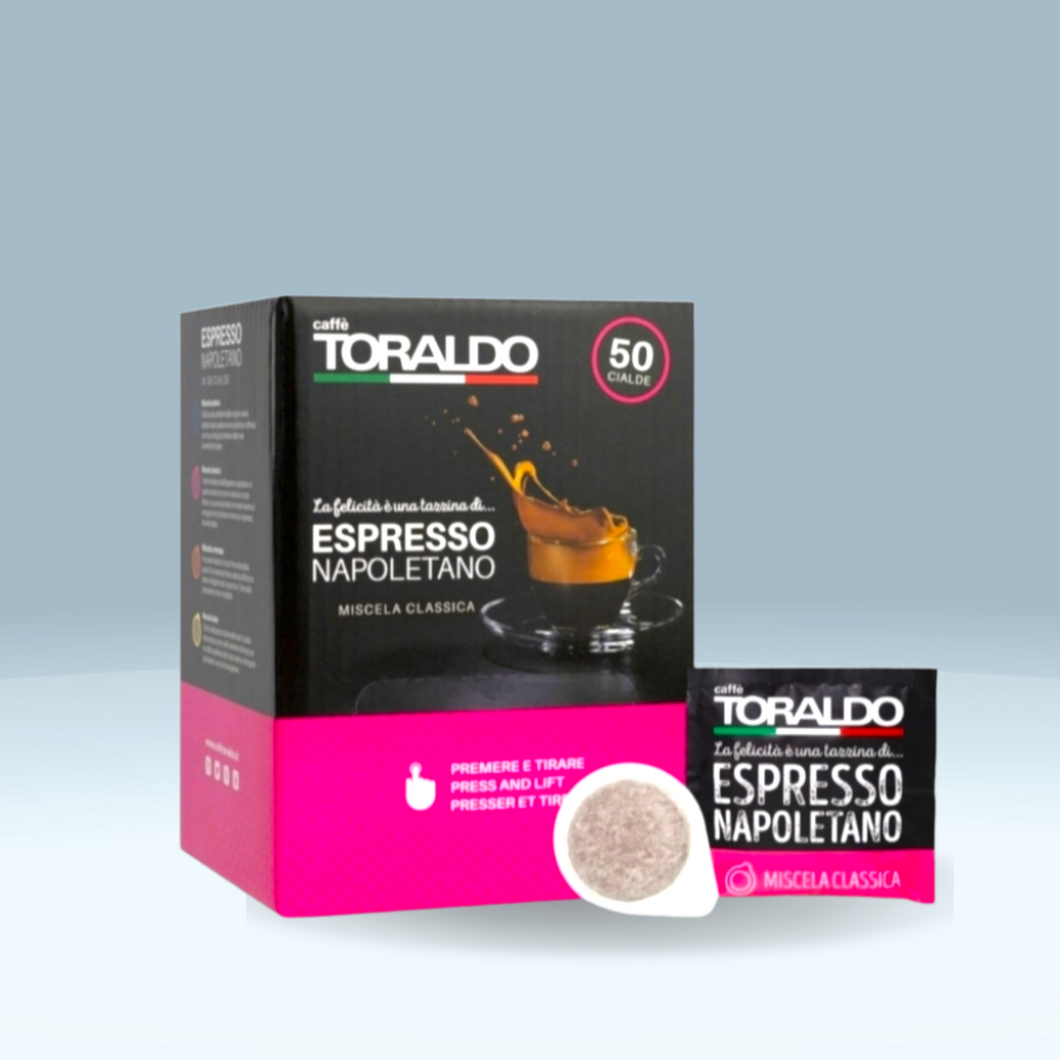 Toraldo Kaffee Pads Cialde Classica 50 Stück