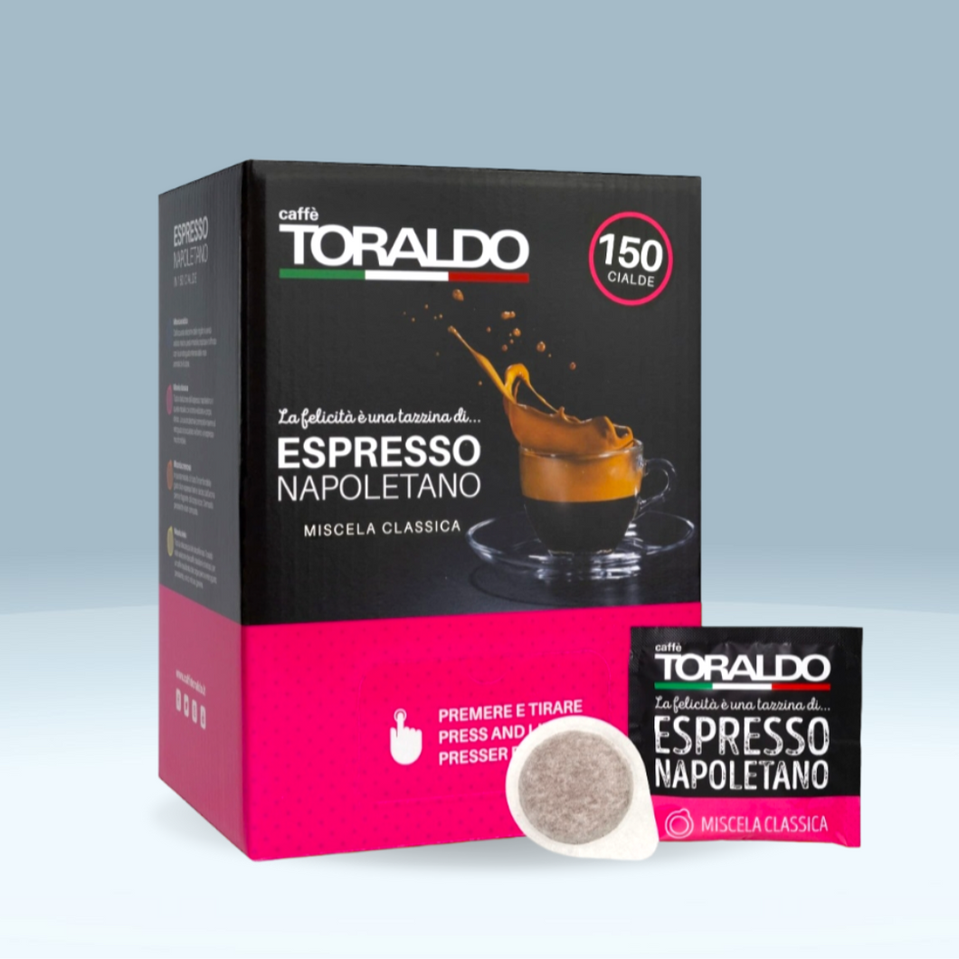 Toraldo Kaffee Pads Classica E.S.E 150 Stück