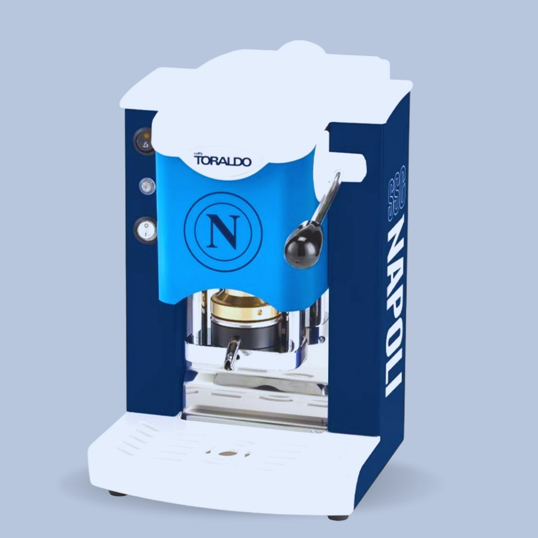 Toraldo Kaffeemaschine mit Logo von SSC Napoli