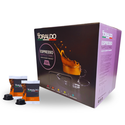 Toraldo Cremosa Kapseln Modo Mio -100 Stück