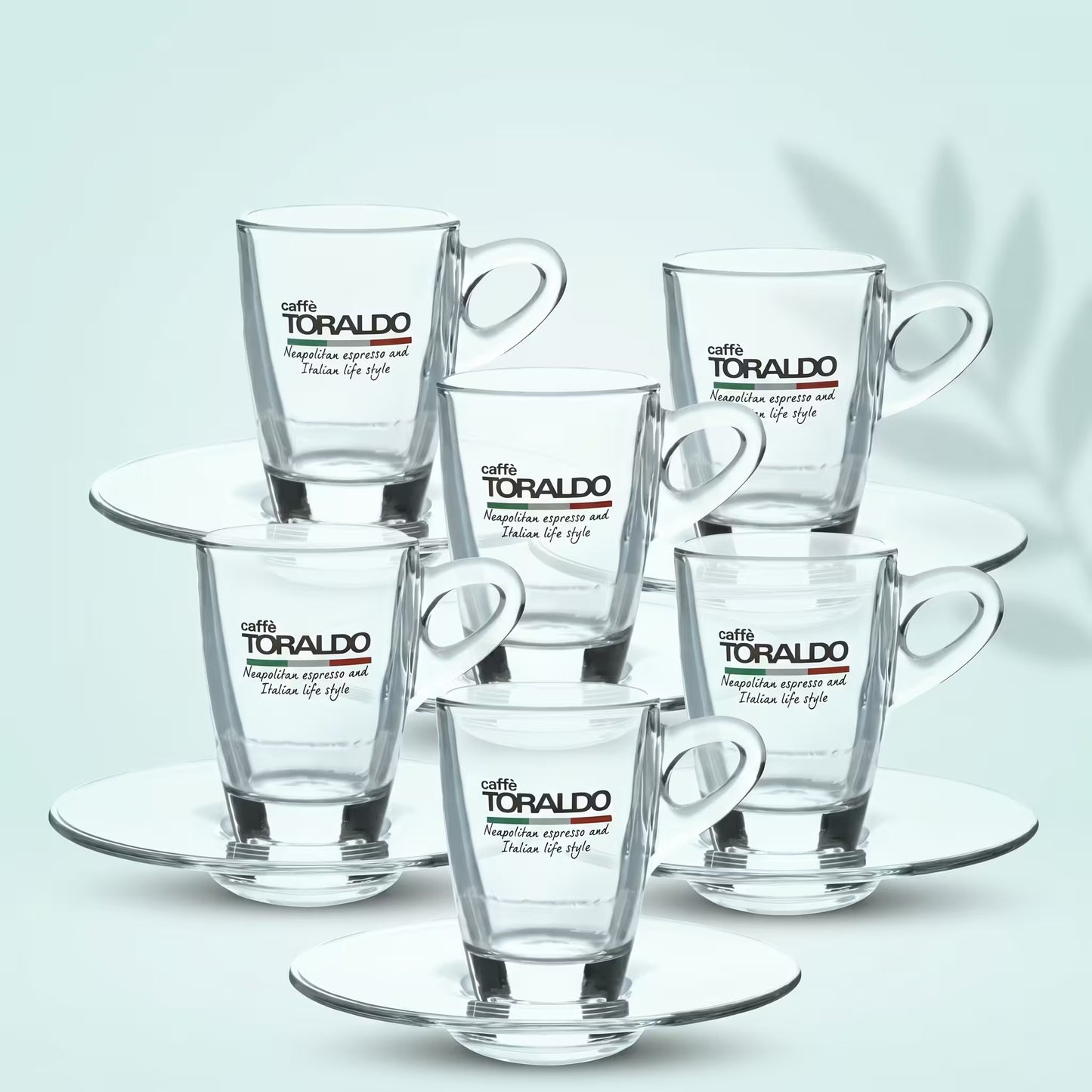 Toraldo Espressotasse aus Glas - Doppelwandig (Einzeln oder Set)