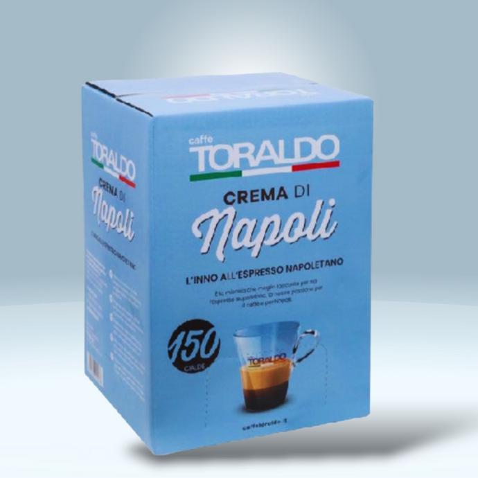 Toraldo Kaffee Pads Crema di Napoli E.S.E 150 Stück