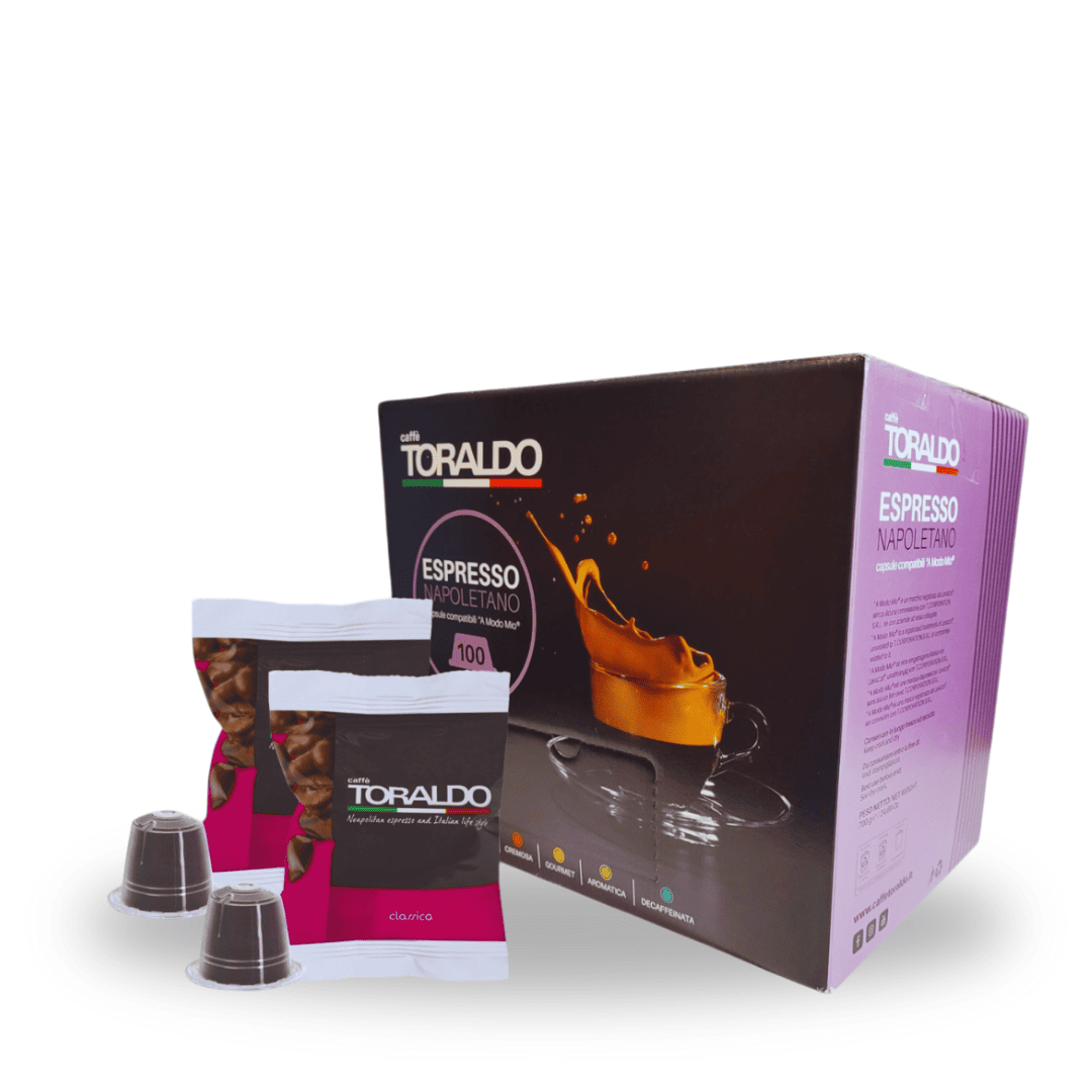 Toraldo Classica Nespresso Kapseln – Klassischer italienischer Espresso aus Neapel