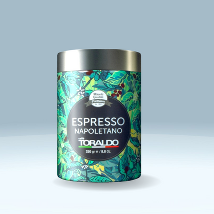 Toraldo Espresso Napoletano – 250g gemahlener italienischer Espresso aus Neapel