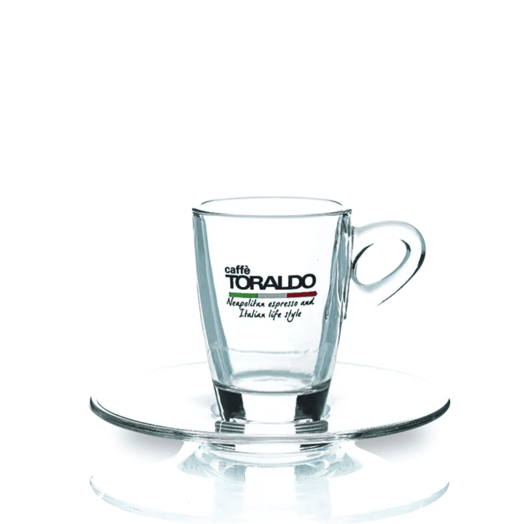 Toraldo Espressotasse aus Glas – Transparenter Genuss für echten italienischen Espresso