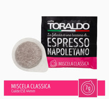 Lade das Bild in den Galerie-Viewer, Kaffee Pads Classica E.S.E 44 mm (50 Stück) - Toraldo caffe - , italienische Kaffee in Deutschland. kaffee online kaufen, www.mokka-napoli
